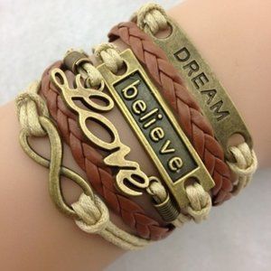 Multi Layer Adjustable Bracelet